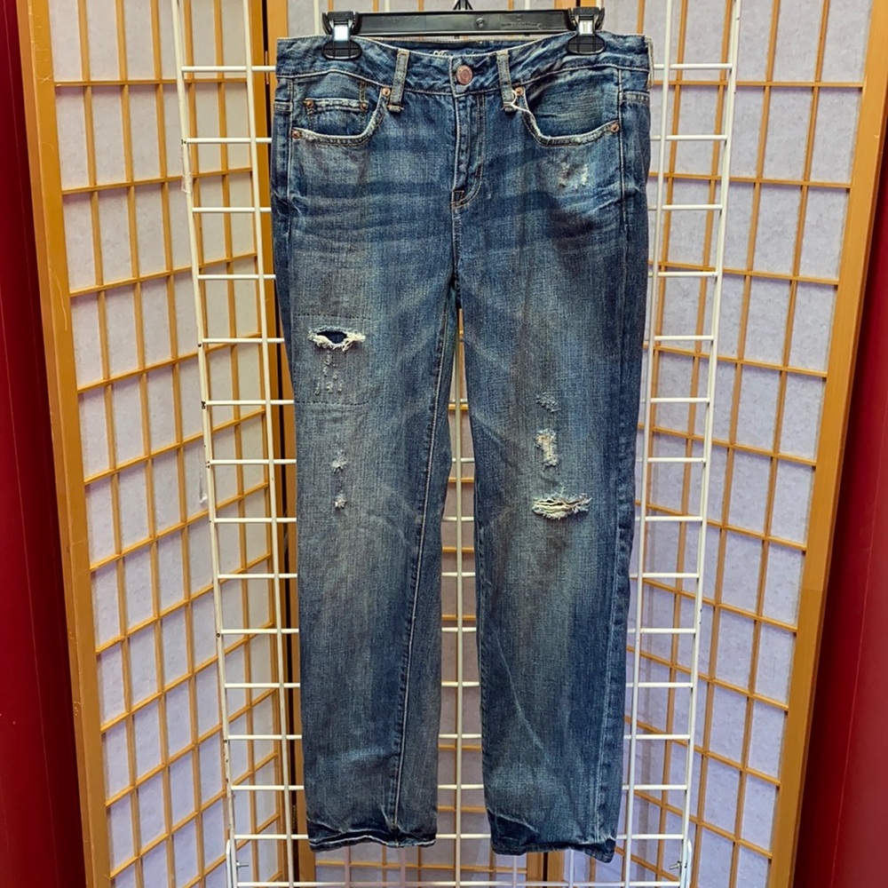 American Eagle Ex-Boyfriend Distressed Jeans